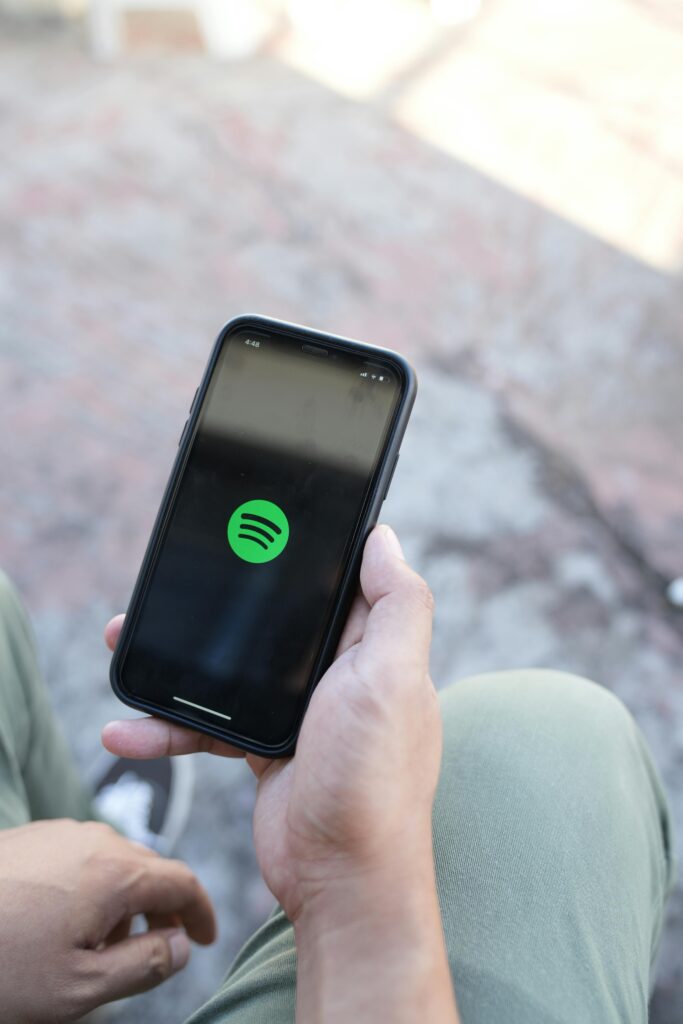 free-photo-of-spotify-app-on-phone-in-hand